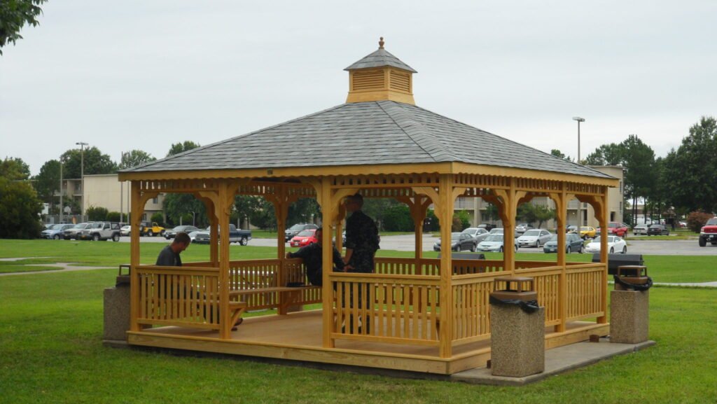 12ft x 18ft Rectangle Treated Pine Gazebo