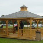 14ft x 18ft Rectangle Treated Pine Gazebo