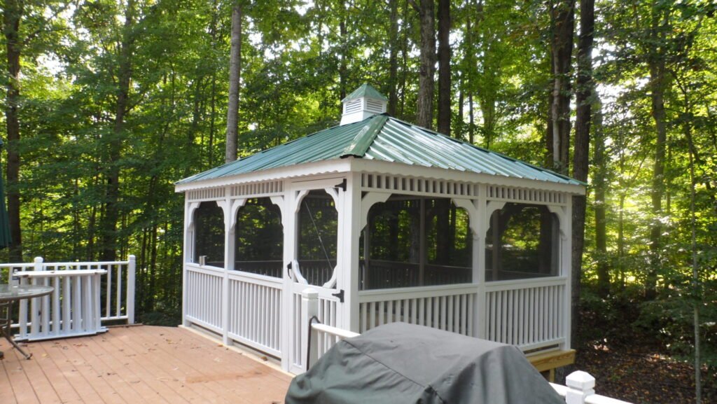 10ft x 12ft Rectangle Vinyl Gazebo