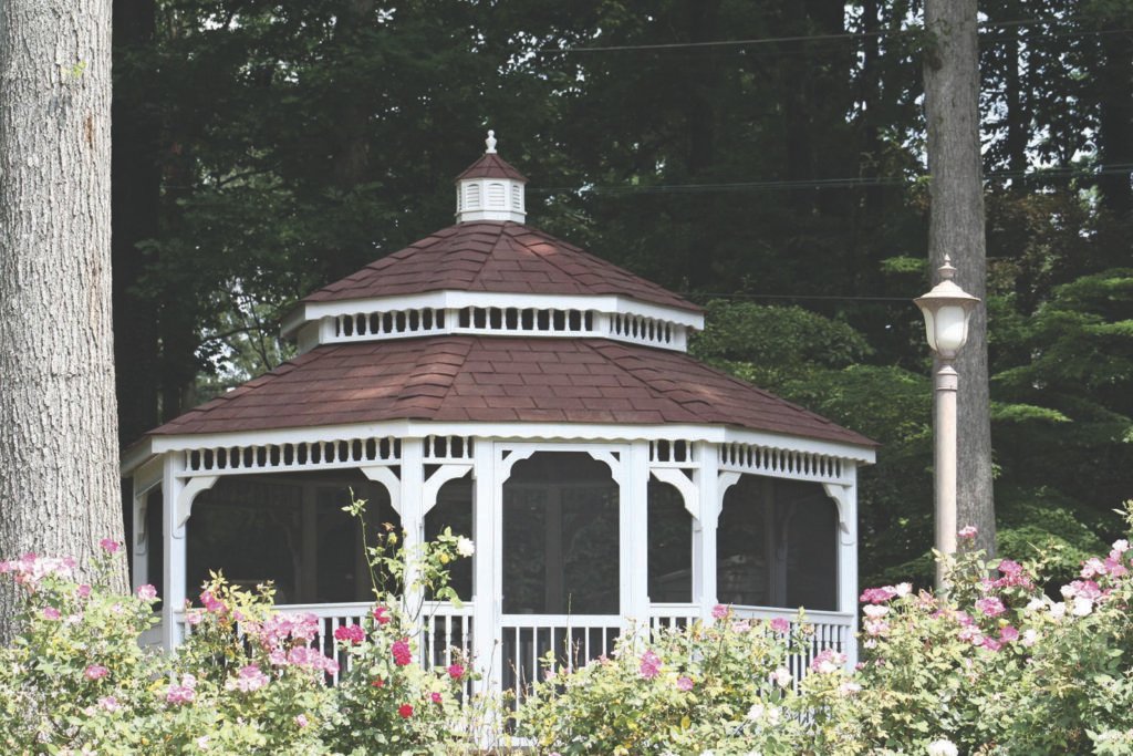 12ft x 20ft Oval Cedar Gazebo