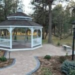 16ft Octagon Vinyl Gazebo