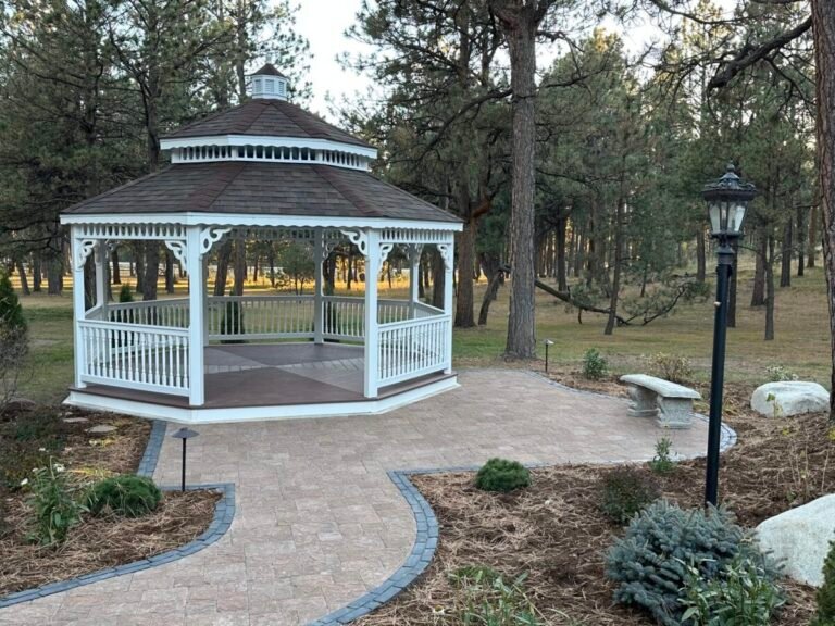 16ft Octagon Vinyl Gazebo
