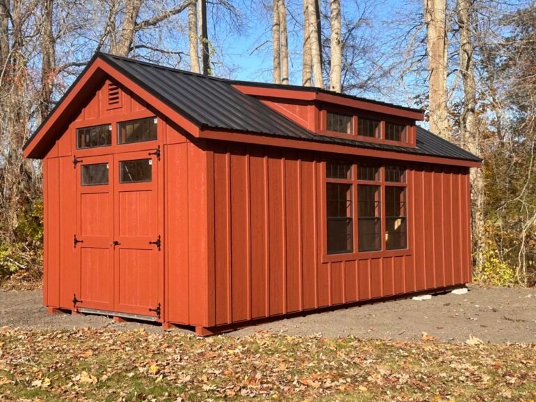 10ft x 20ft Hamilton Shed - LP Board & Batten