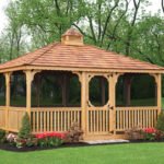 12ft x 18ft Rectangle Treated Pine Gazebo