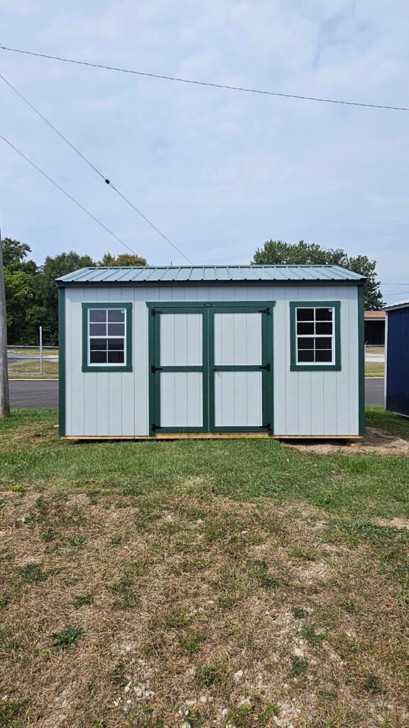 10x16 Side-Entry Utility Shed