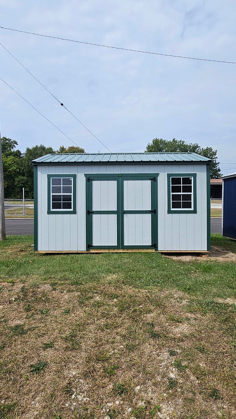 10x16 Side-Entry Utility Shed
