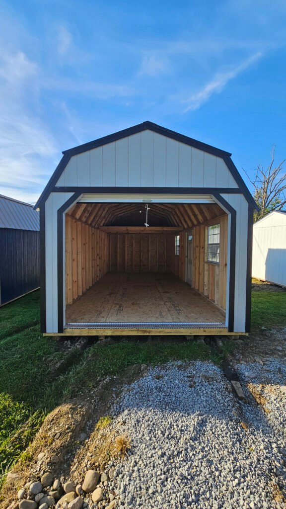 12x24 Lofted Garage