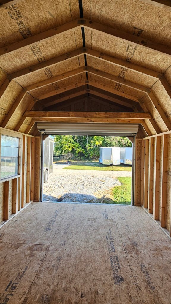12x24 Lofted Garage