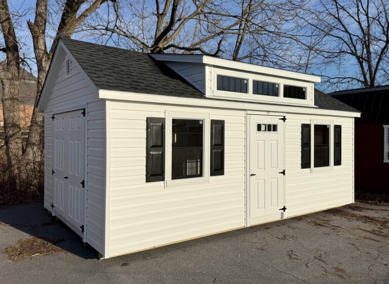 12x20 Dormer Shed