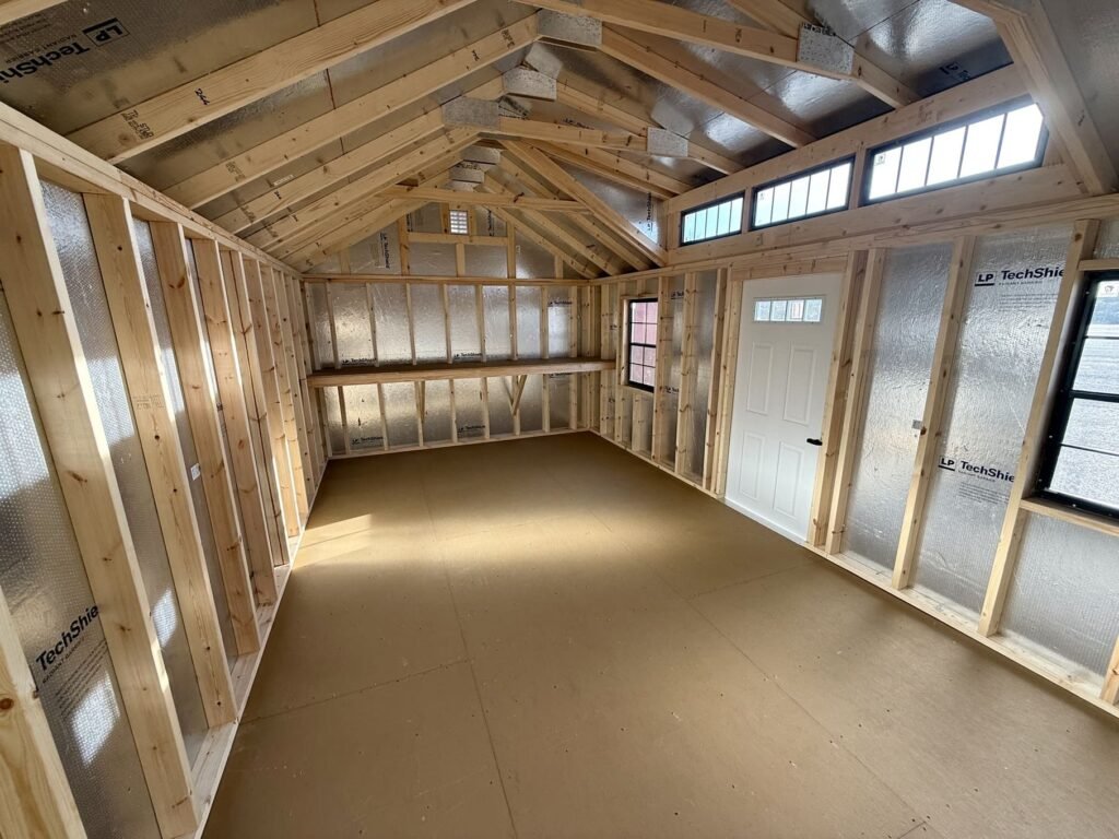 12x20 Dormer Shed
