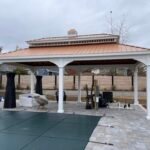 16ft x 30ft Vinyl Pagoda Roof Pavilion