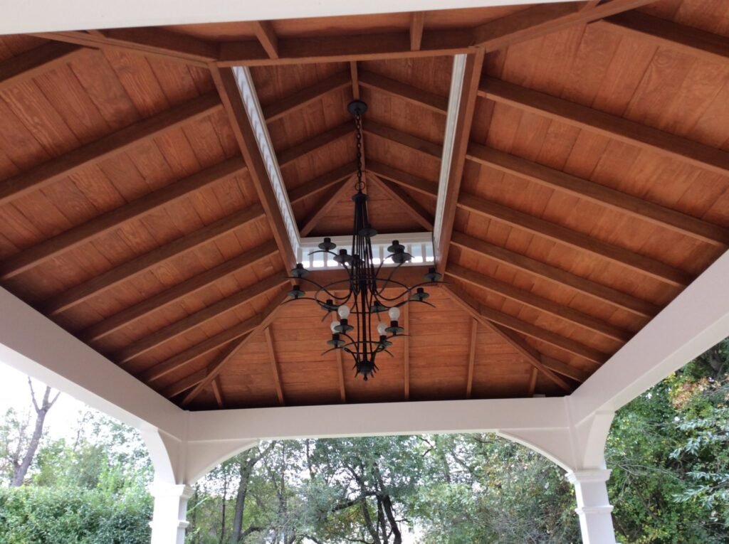 14ft x 24ft Vinyl Pagoda Roof Pavilion