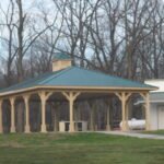 20ft x 32ft Pine Hip Roof Pavilion