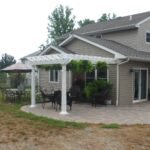 Vinyl Wall Mounted Pergola