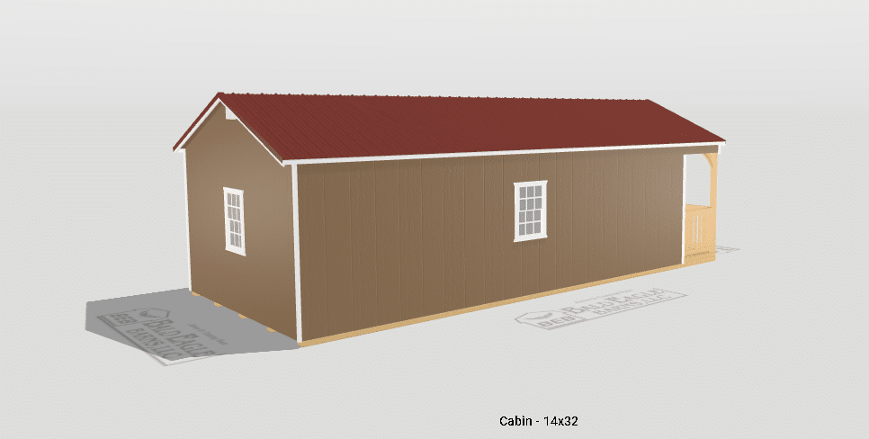 14x32 Cabin Shell