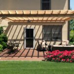 Cedar Wall Mounted Pergola