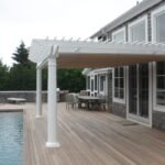 Vinyl Wall Mounted Pergola