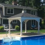 10ft x 10ft Vinyl Hip Roof Pavilion