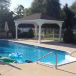 10ft x 14ft Vinyl Hip Roof Pavilion