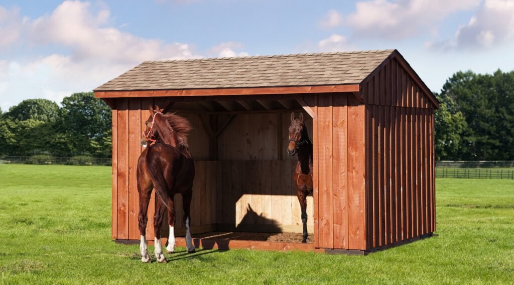 Run-In Shed
