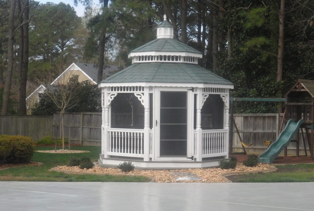 12ft Octagon Vinyl Gazebo