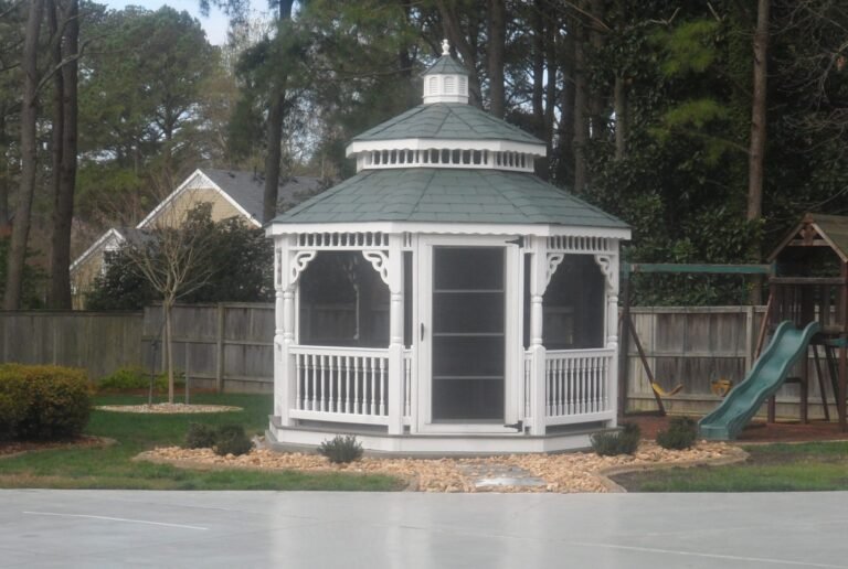 12ft Octagon Vinyl Gazebo