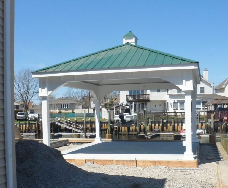 14ft x 18ft Vinyl Pagoda Roof Pavilion