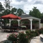 12ft x 18ft Vinyl Hip Roof Pavilion