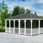 12ft x 18ft Rectangle Vinyl Gazebo