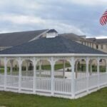 14ft x 20ft Rectangle Cedar Gazebo